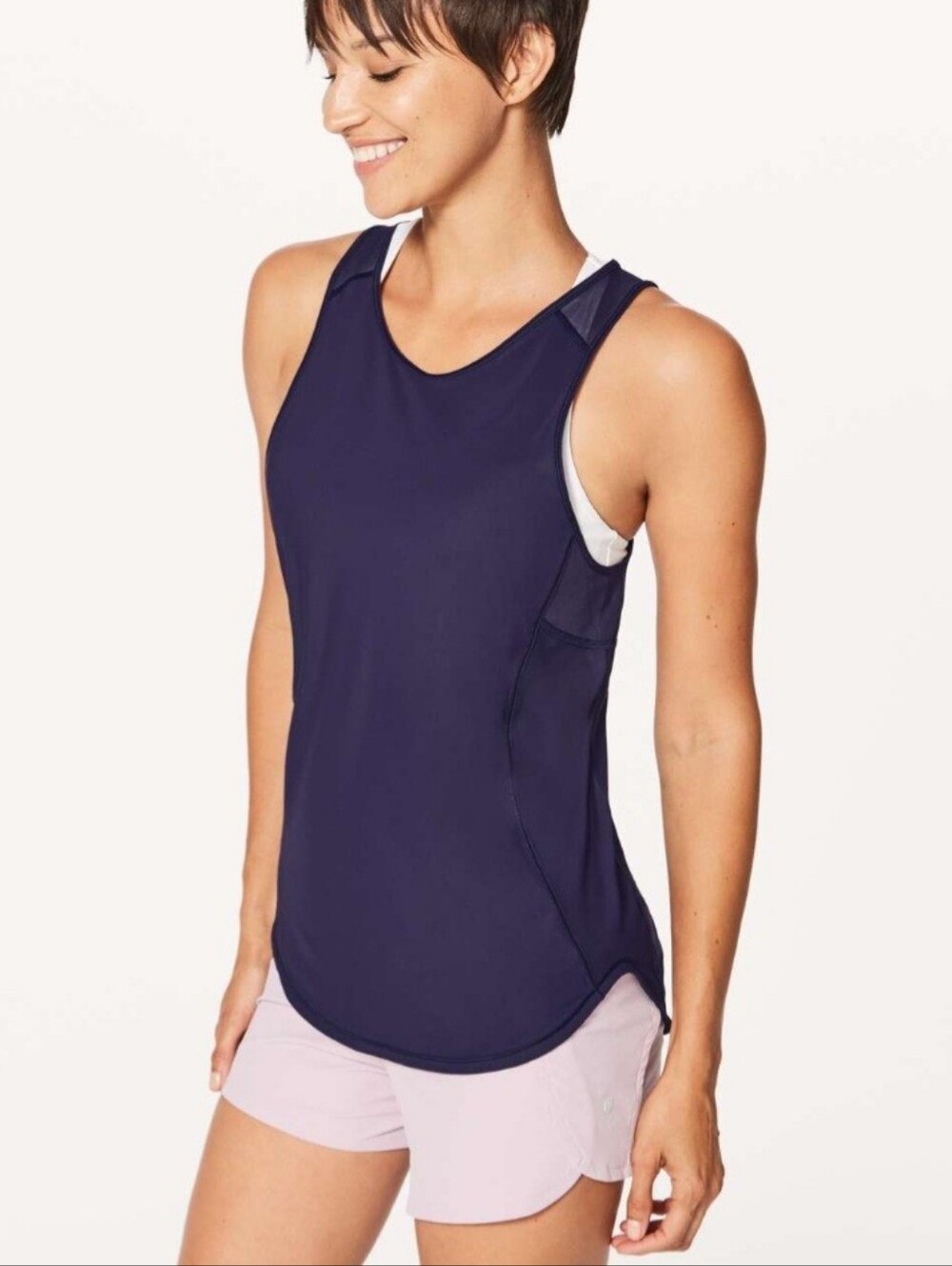 Lululemon Sculpt Tank II Aeon Navy